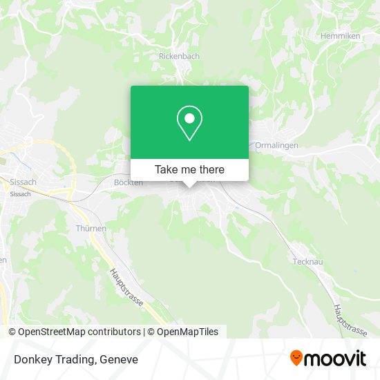 Donkey Trading map