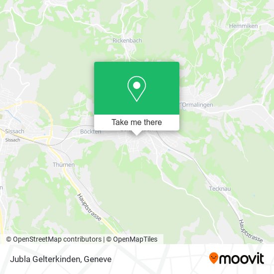 Jubla Gelterkinden map