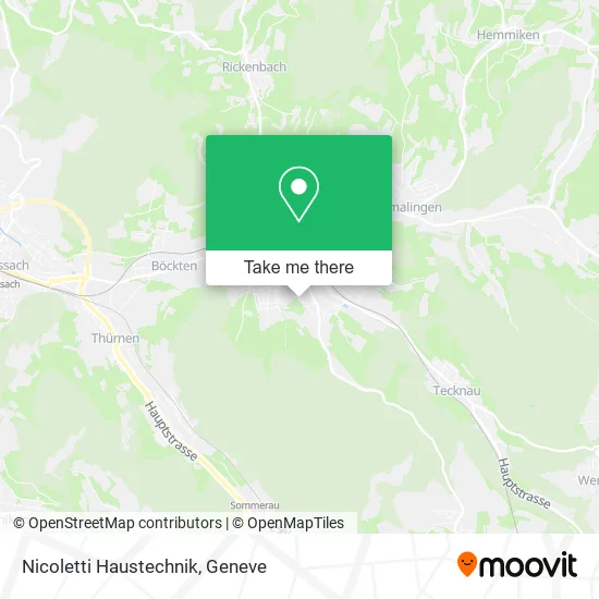 Nicoletti Haustechnik map