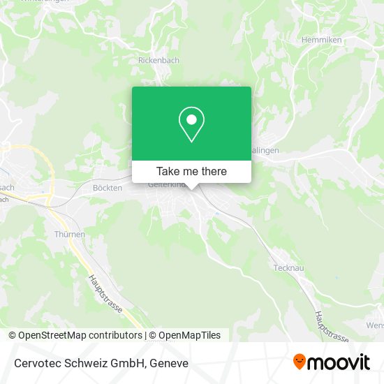 Cervotec Schweiz GmbH map