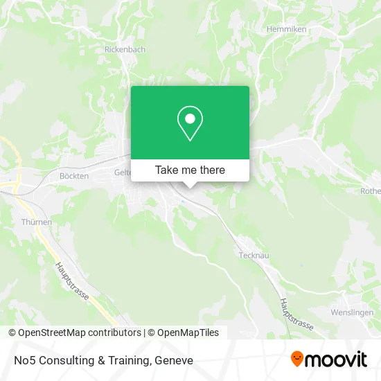 No5 Consulting & Training map