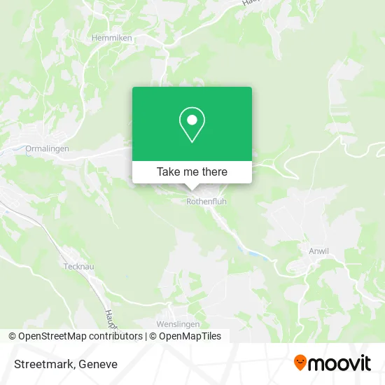 Streetmark map