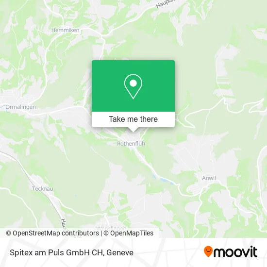 Spitex am Puls GmbH CH map