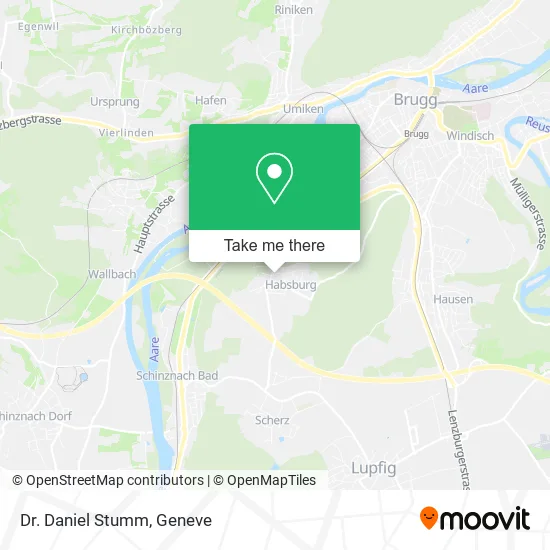 Dr. Daniel Stumm map