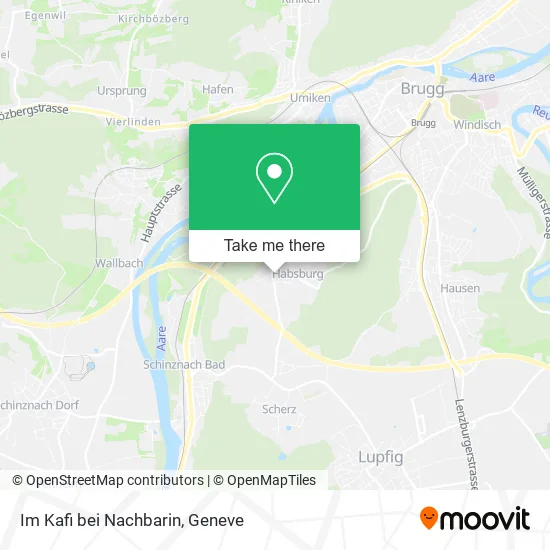 Im Kafi bei Nachbarin map