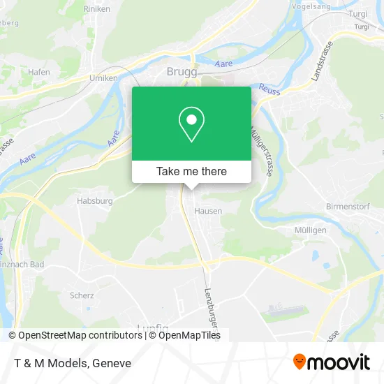 T & M Models map