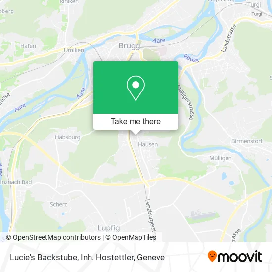 Lucie's Backstube, Inh. Hostettler map