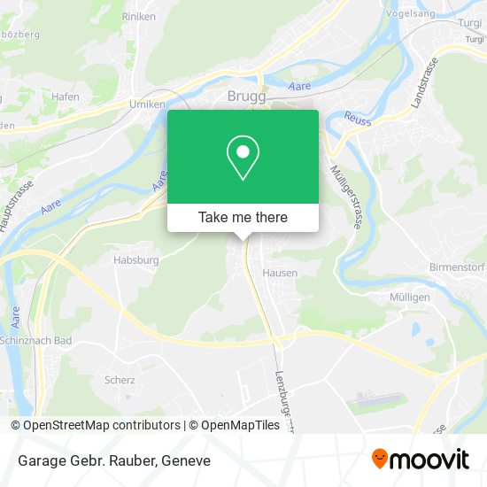 Garage Gebr. Rauber map