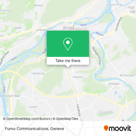 Fumo Communications map