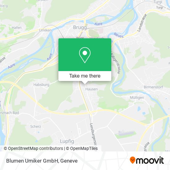 Blumen Umiker GmbH map