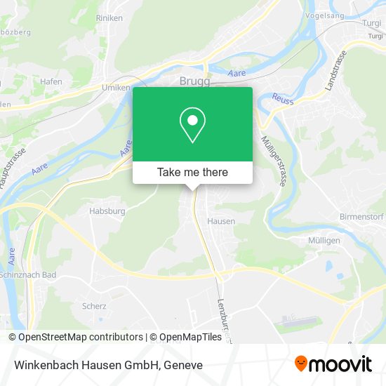 Winkenbach Hausen GmbH map