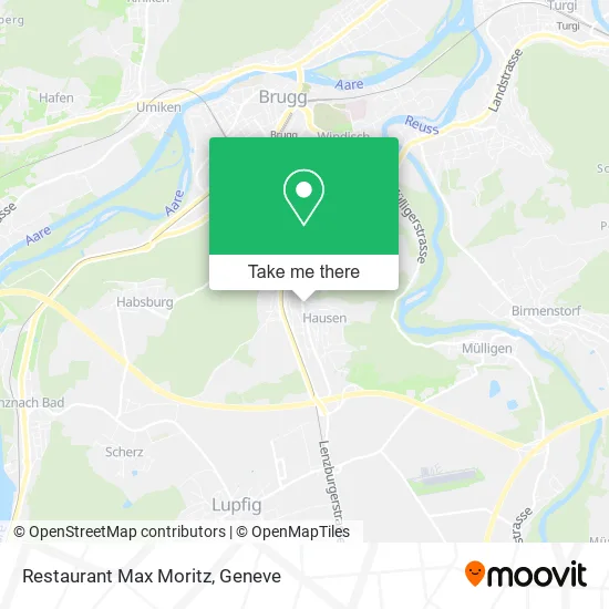 Restaurant Max Moritz map