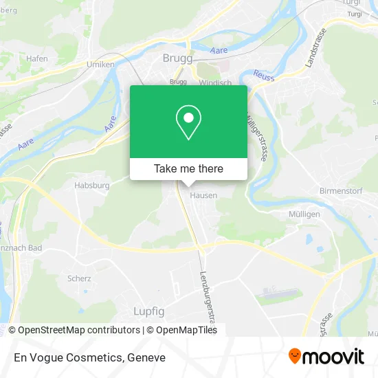 En Vogue Cosmetics map