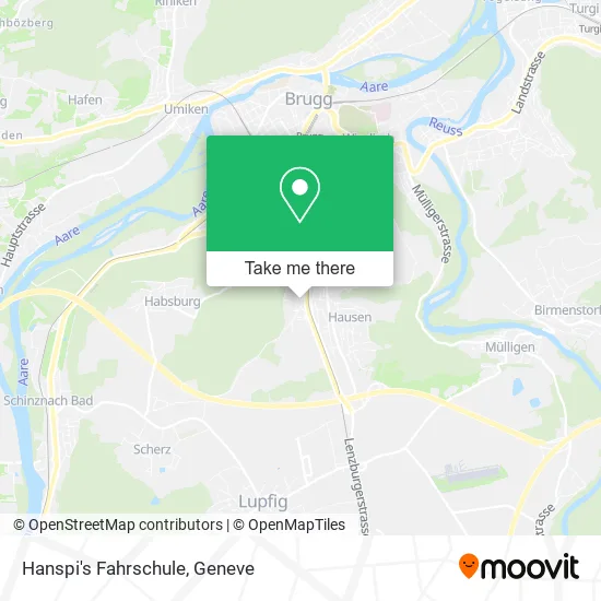 Hanspi's Fahrschule map