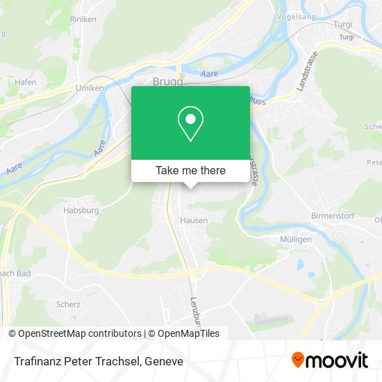 Trafinanz Peter Trachsel map