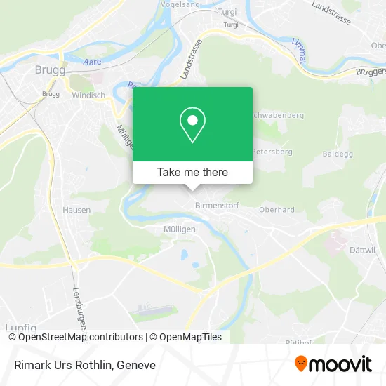 Rimark Urs Rothlin map