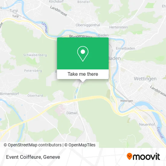 Event Coiffeure map