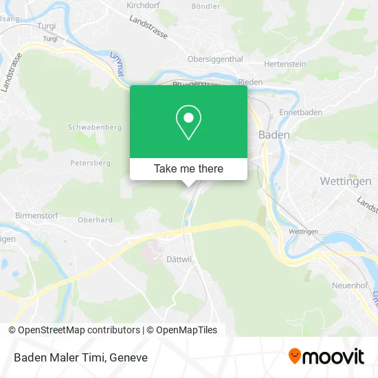 Baden Maler Timi map