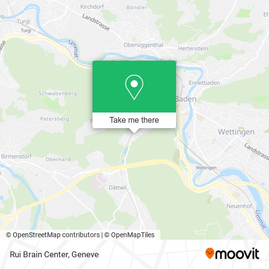 Rui Brain Center map