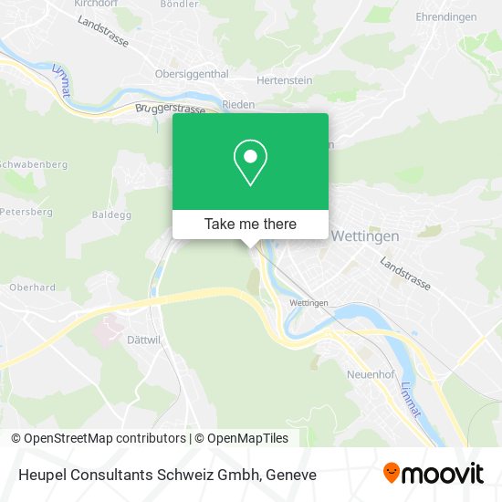 Heupel Consultants Schweiz Gmbh map