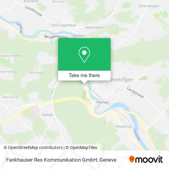 Fankhauser Res Kommunikation GmbH map