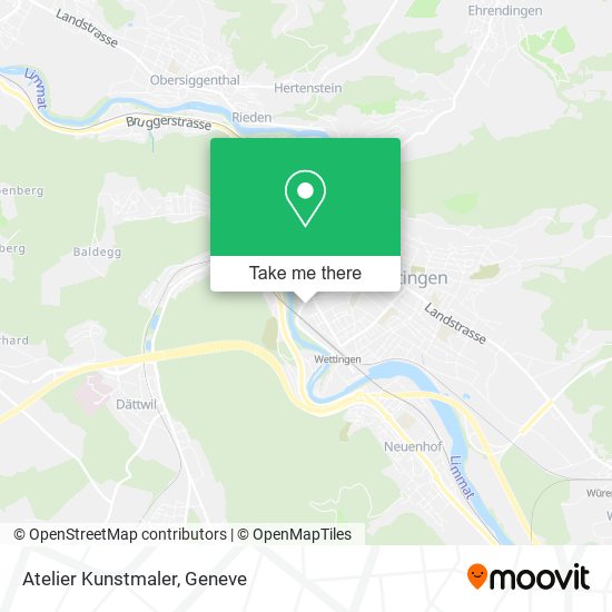 Atelier Kunstmaler map