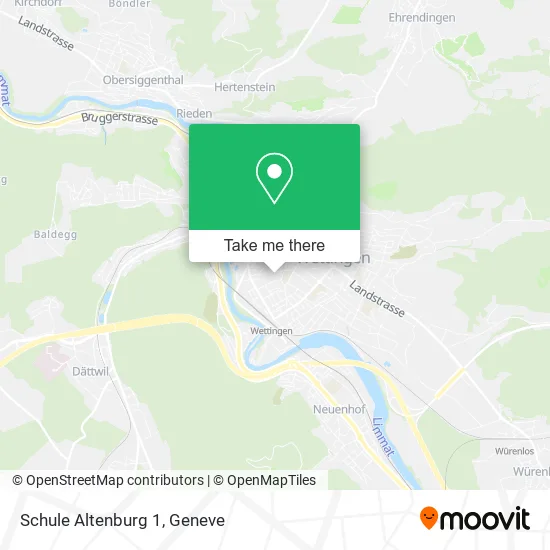Schule Altenburg 1 map