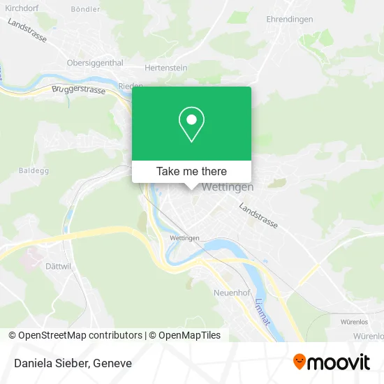 Daniela Sieber map