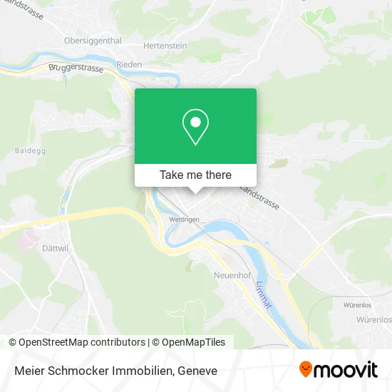 Meier Schmocker Immobilien map