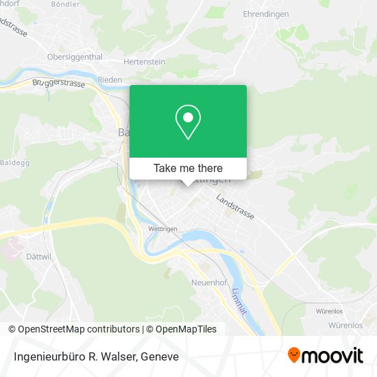 Ingenieurbüro R. Walser map