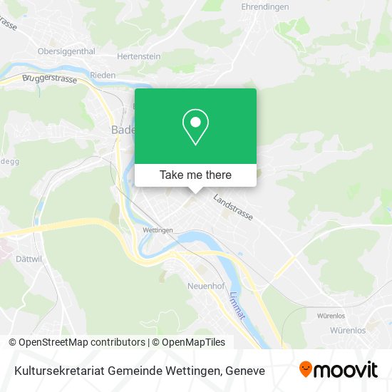 Kultursekretariat Gemeinde Wettingen map