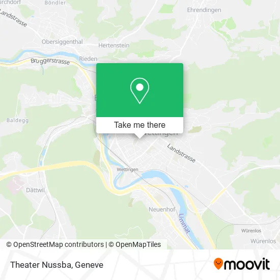 Theater Nussba map