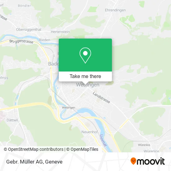 Gebr. Müller AG map