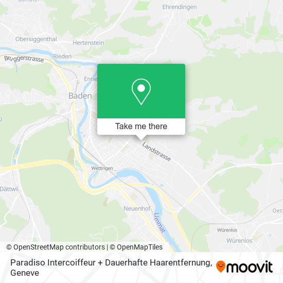 Paradiso Intercoiffeur + Dauerhafte Haarentfernung map