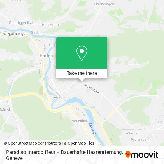 Paradiso Intercoiffeur + Dauerhafte Haarentfernung plan