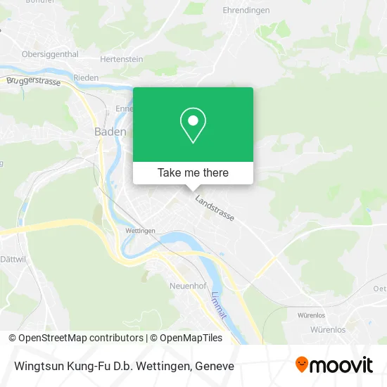 Wingtsun Kung-Fu D.b. Wettingen plan