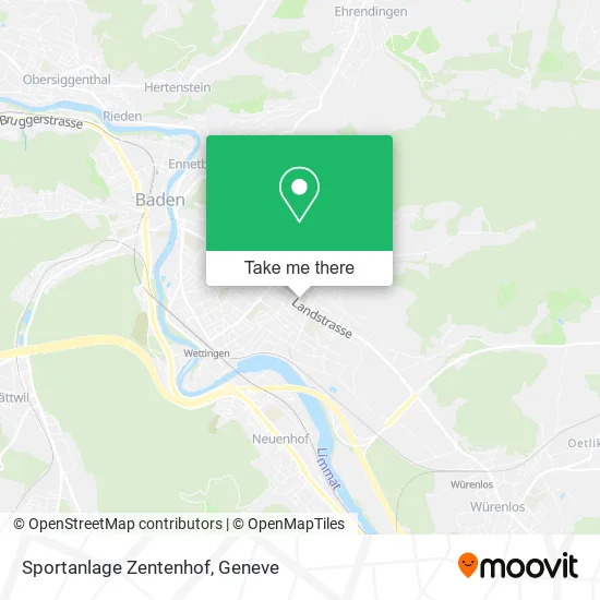 Sportanlage Zentenhof map