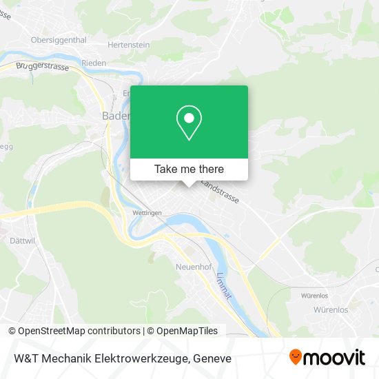 W&T Mechanik Elektrowerkzeuge map