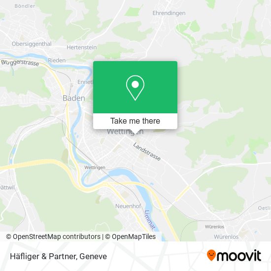 Häfliger & Partner map