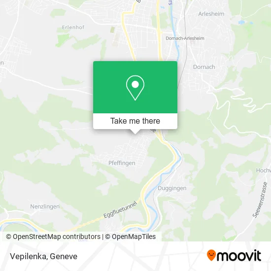 Vepilenka map