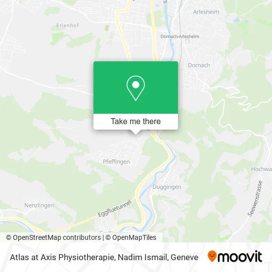 Atlas at Axis Physiotherapie, Nadim Ismail map