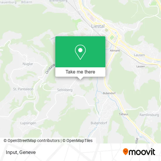 Input map