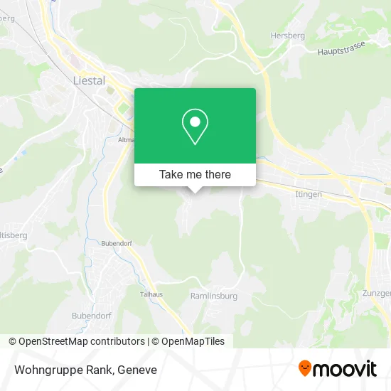 Wohngruppe Rank map