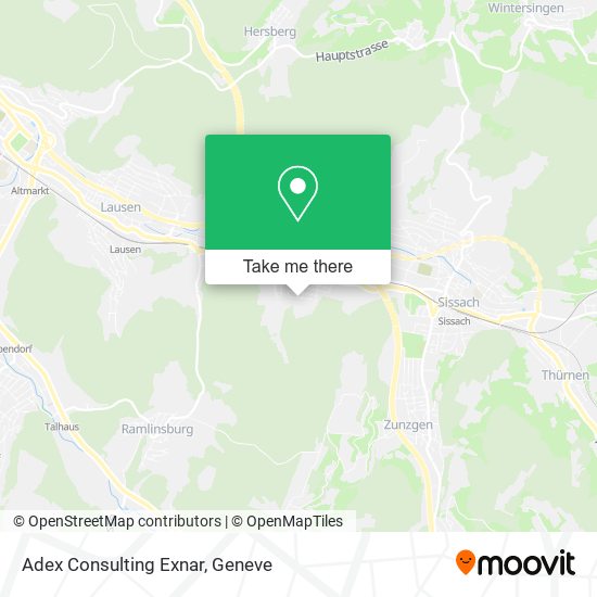 Adex Consulting Exnar map