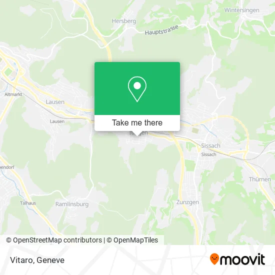 Vitaro map