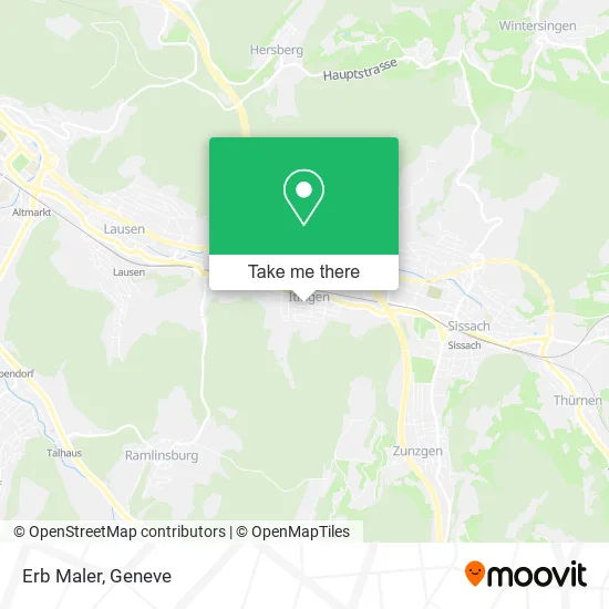 Erb Maler map