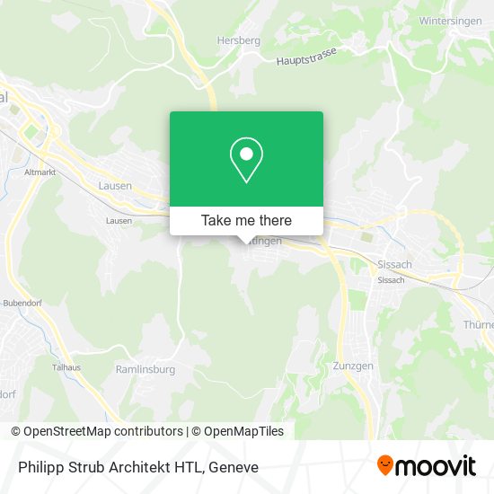 Philipp Strub Architekt HTL map
