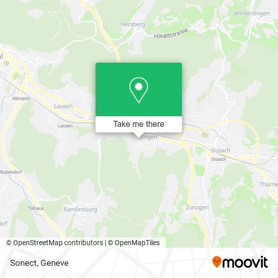 Sonect map