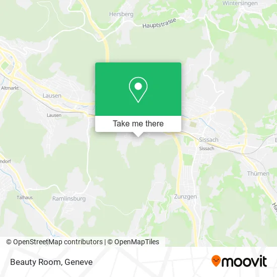 Beauty Room map