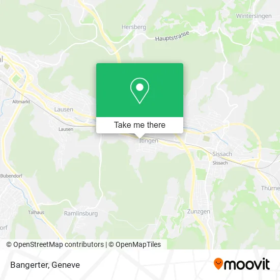 Bangerter map
